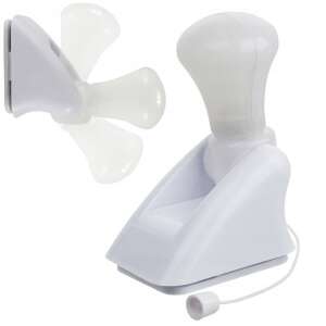 Fehér akkumulátoros vezeték nélküli lámpa húzózsinóros kapcsolóval - Fali lámpa