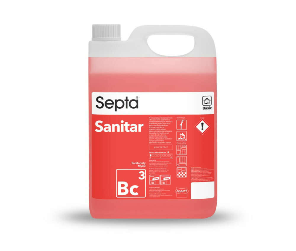 SEPTA SANITAR BC3 Sanitary Cleaner Concentrate 5L