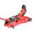Big Red 2-tonový hydraulický zdvihák na vozíku, Výška zdvihu 130-350mm, s rukoväťou a kolesami, zdvihák na auto, zdvihák do garáže, zdvihák na auto