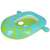 BESTWAY 34091 inflatable canopy boat for babies, green and blue with sea creatures design