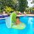 BESTWAY 34091 Inflatable pontoon with canopy green 96321048