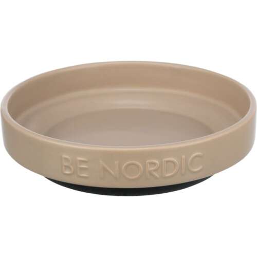 Trixie Be Nordic Kerámia Macska Tál, Taupe, 0.3l, 16cm