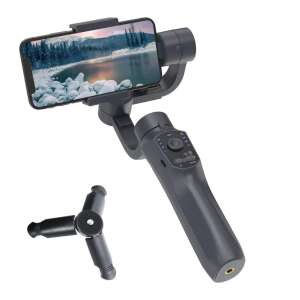3 tengelyes telefon stabilizátor - Gimbal mobiltelefonokhoz F10