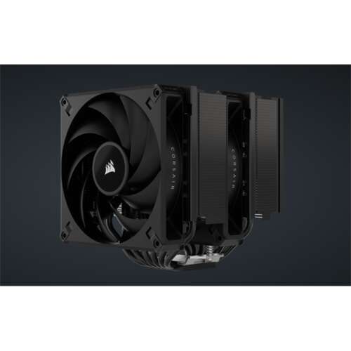 CORSAIR A115 CPU hűtő, fekete, dupla torony, 2 ventilátor