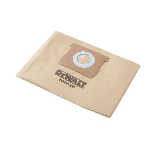 DeWALT DXVA19-4201 Vacuum Cleaner Dust Bags, 23-38 Liters, 3-Pack