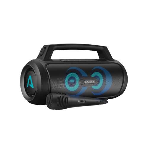 LAMAX PartyGo1 Play tragbarer Bluetooth-Partylautsprecher mit Mikrofon