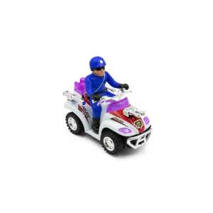 Quados police ATV toy with lights and sounds, for kids 3 years and up - Nonbrand Kids's play car