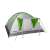 Stan Trizand Montana pre 4 osoby s predsieňou, sivá-zelená, zobrazujúci stan a predsieň