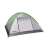 Stan Trizand Montana pre 4 osoby s predsieňou, sivá-zelená, zobrazujúci stan a predsieň