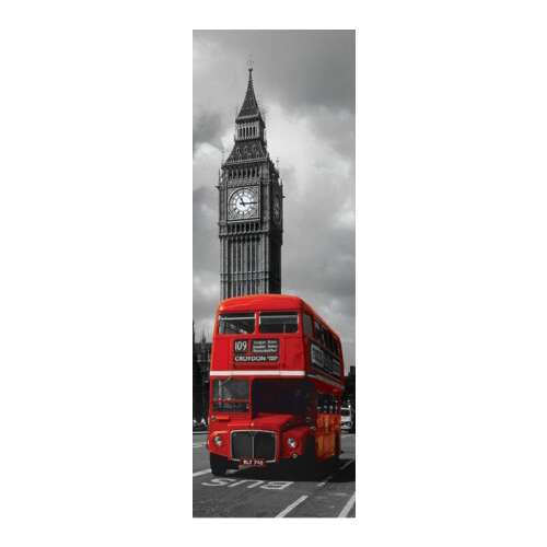 London Red Bus with Big Ben fali dekor kép 36280787