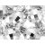 Karácsonyfa gömbök 36db 6cm - ezüst/fehér 96343275