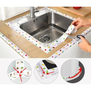 Penészgátló Tömítőszalag alkalmazási példák, sarkok, tűzhely, mosogató - Tömítőszalag