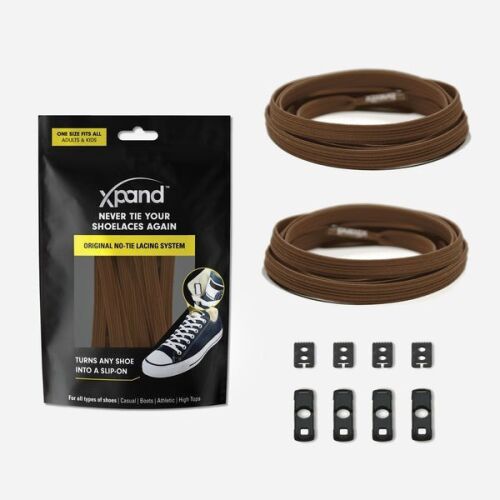 Xpand Kötésmentes Cipőfűző - Barna - 100cm 133322865 - Cipőfűző
