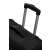 American Tourister Deep Dive Spinner 55cm Kabinenkoffer in Schwarz, Nahaufnahme des Teleskopgriffs