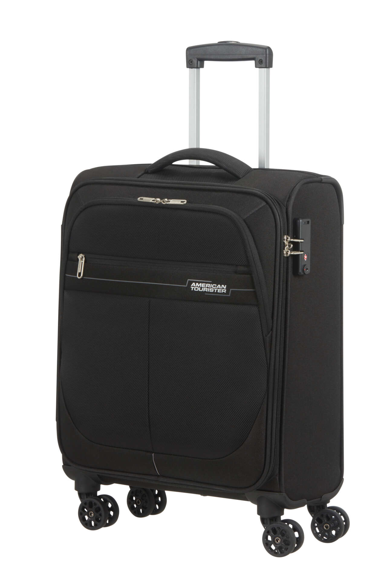 American Tourister Deep Dive Spinner puhafedeles kabin méretű Bőr...