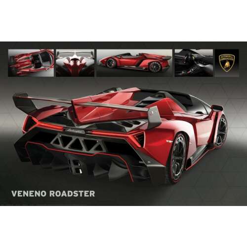 Lamborghini Veneno Roadster fali dekor kép 36275383