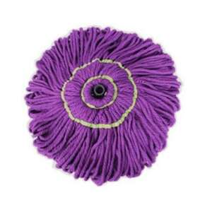 Felülnézet a lila mikroszálas felmosófej pótlásról - Takarító Eszközök