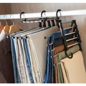 Többfunkciós gardróbrendező nadrágokkal, helytakarékos akasztó - Gardrób rendszerező