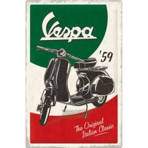 Vespa '59 Az eredeti olasz klasszikus fém tábla - Fémtábla