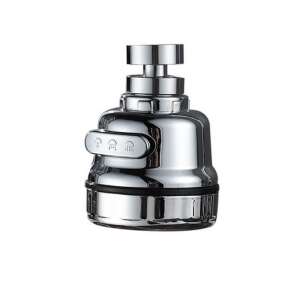 Krómozott konyhai csaptelep hosszabbító permetezővel és szabályzó fejjel - Nonbrand Csaptelep