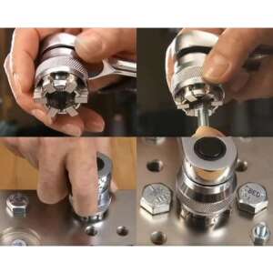 Állítható csőkulcs fej 10-19 mm használat közben - Dugókulcs