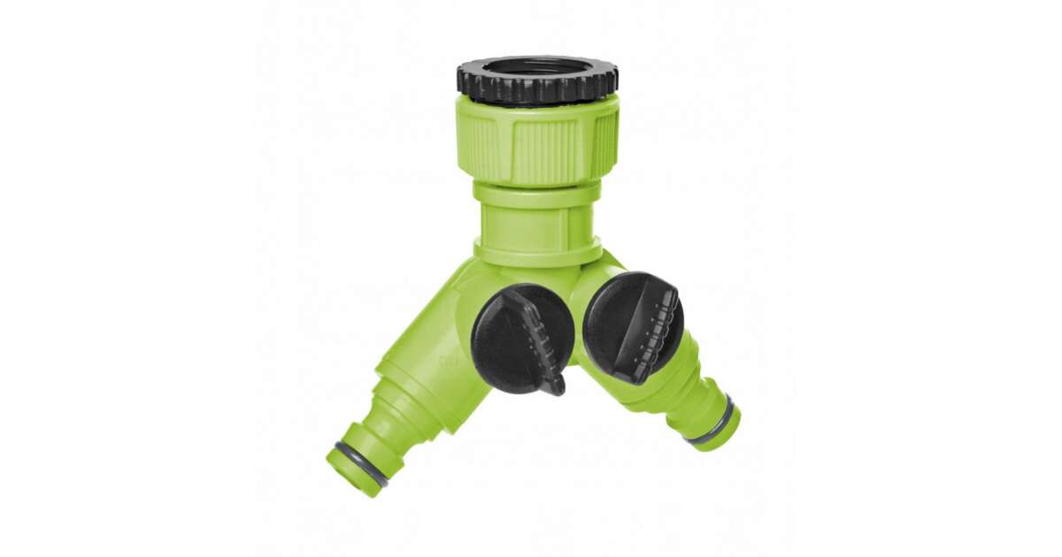 Connettore Per Tubo Da Giardino Cellfast Economic - Raccordo Bidirezionale Universale (9-19 Mm)
