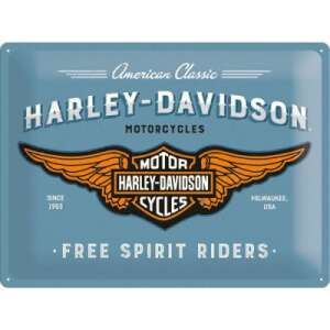 Harley Davidson Free Spirit Riders Fémtábla 39329702 