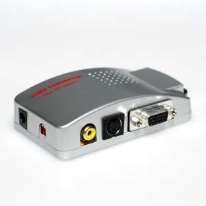 VGA TV átalakító, VGA RCA, S-Video kábel, VGA TV konverter, PC konverter, VGA RCA SVIDEO kábel - VGA átalakító