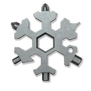 Multifunkciós hópehely szerszám, 15 az 1-ben, a szerszám elülső oldalát mutatja - Multifunkciós szerszám