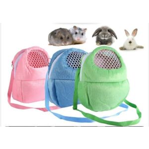Kisállat Hordozótáska S méret - Légáteresztő Bársony Kisállat Szállító Táska kisállatoknak, például hörcsögöknek és nyulaknak - Hordozó, autós box kisállatoknak