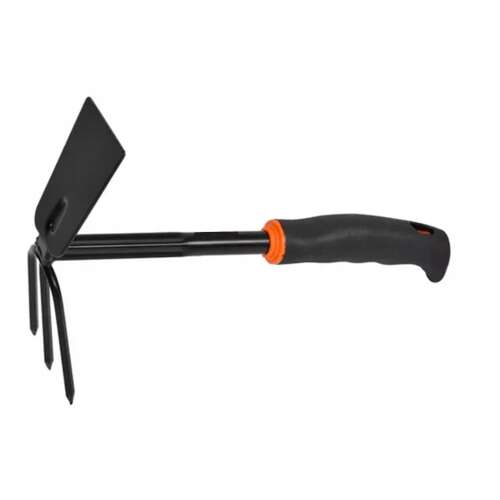 Kézi kultivátor kapa és gyomláló villával, 27cm - Kapa