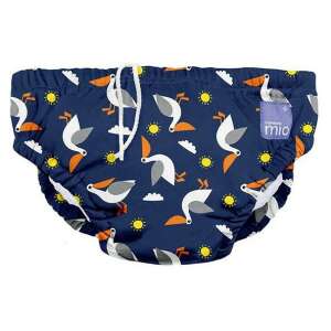 Bambino Mio úszópelenka Pelican Pier mintával, M méret (7-9 kg) 6-12 hónapos babáknak - Bambino Mio