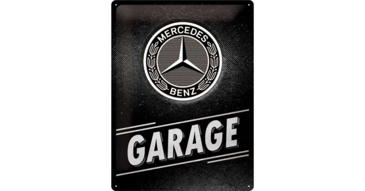 Affiche Publicitaire Rétro Mercedes-Benz Années 30 – Reproduction – Papier Queen Size