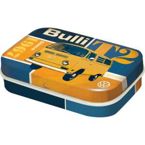 RETRO VW Bulli T2 mint tin, yellow VW bus, mint tin, candy tin, gift tin - Cukorka