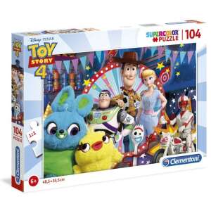Clementoni Disney Pixar Toy Story 4 kirakó, 104 darabos, Woody, Buzz Lightyear, Bo Peep, Forky és a film többi szereplőjével - Clementoni Puzzle