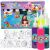 Tubi Jelly 3D Mermaid kit with gel colors and templates, creative toy
