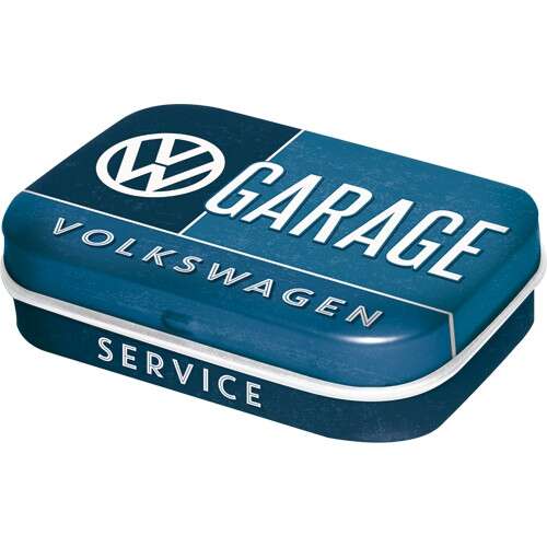 Volkswagen Garage Szerviz Fémdoboz borsmenta cukorkával