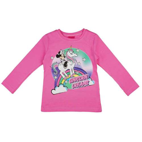 Hosszú ujjú kislány póló Minnie egér mintával 35965578