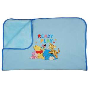 Micimackó és barátai babatakaró, kék, Készen a játékra, Puha és kényelmes - Babatakaró