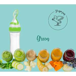 Adagolós etetőkanál – 90 ml - Green/Zöld 96438646 - Gyerek evőeszköz