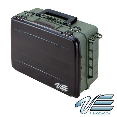 Meiho Versus VS-3080 Horgászláda - Nagy Méretű - Matt Zöld 137256332