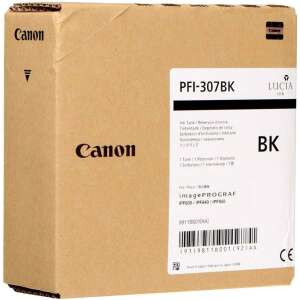Canon PFI-307BK fekete tintapatron ImagePROGRAF PF830, PF840, PF850 nyomtatókhoz - Nyomtató & Szkenner