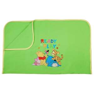 Zöld Micimackó és barátai pamut babatakaró, Készen a játékra - Babatakaró