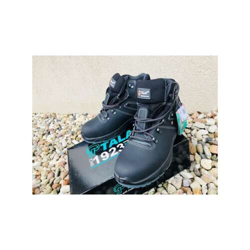 TALAN STYLER S3+SRC fekete munkavédelmi bakancs férfiaknak, kényelmes és tartós