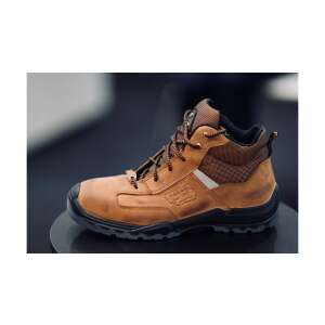 TALAN OUT DOOR 318 S3+SRA munkavédelmi bakancs barna nubuk bőr - TALAN