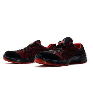 Talan Walker 170 piros munkavédelmi cipő, S1P+SRC minősítéssel, könnyű, szellőző, kényelmes, fémmentes, kompozit orrmerevítéssel, kevlár talplemezzel, csúszásmentes, olajálló - TALAN