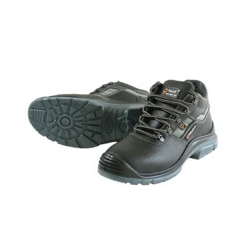 Talan Airforce Aviator SE 213 S3+SRC munkavédelmi bakancs, fekete bőr, kényelmes és tartós talppal