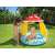 A child playing in the Intex Gomba kupolás bébimedence 102 x 89 cm inflatable baby pool