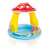Inflatable baby pool with mushroom canopy, 102 x 89 cm