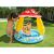 Baby playing in Intex Mushroom Pool with Sunshade